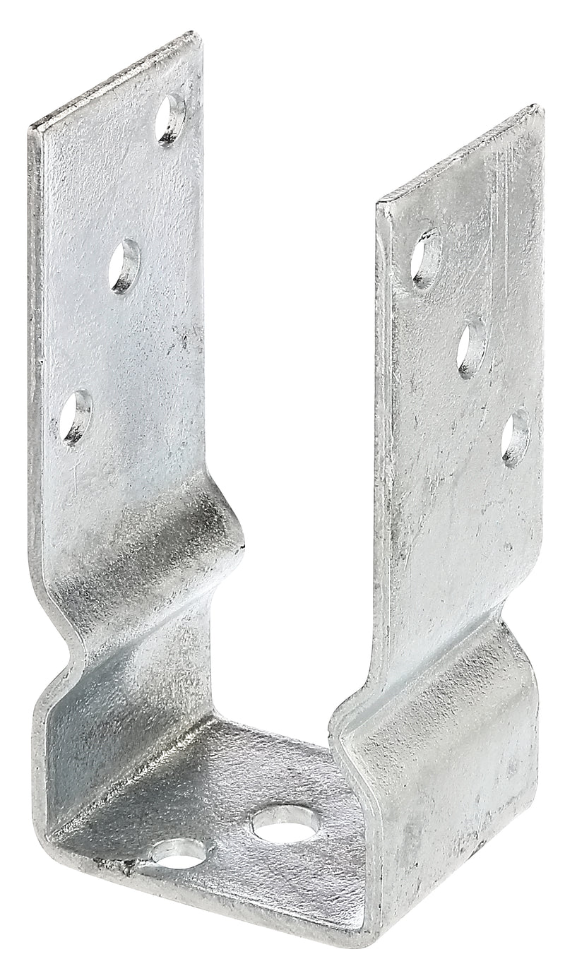 GAH ALBERTS U-Pfostenträger feuerverzinkt, zink, 150 mm, zum Aufschrauben