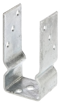 GAH ALBERTS U-Pfostenträger feuerverzinkt, zink, 150 mm, zum Aufschrauben