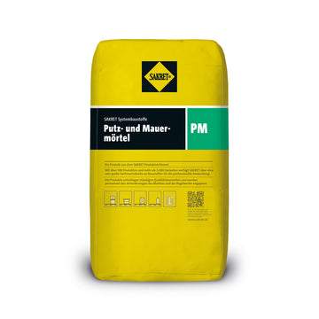 SAKRET PM Mauer- und Putzmörtel grau, 30 kg Sack