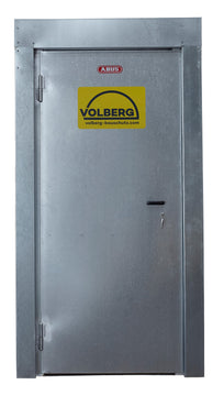 Volberg Bauschutz Bauschutztür Basic 190 OV RBM (metallisch)