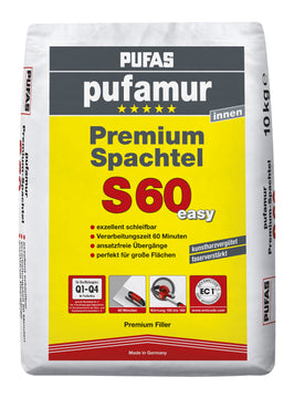 Pufas pufamur S 60 easy Flächenspachtel weiß