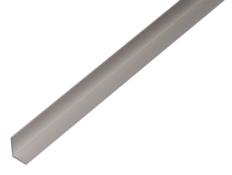 GAH ALBERTS Winkelprofil Aluminium silber eloxiert 9,5 x 7,5 x 1000 mm