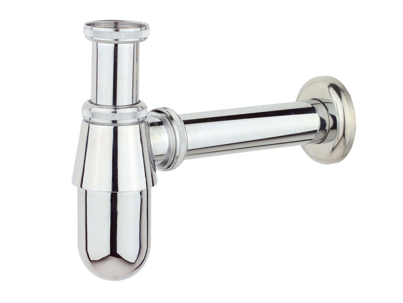 Schütte Flaschensiphon 1 1/4" x 32 mm verchromt (Chrom)
