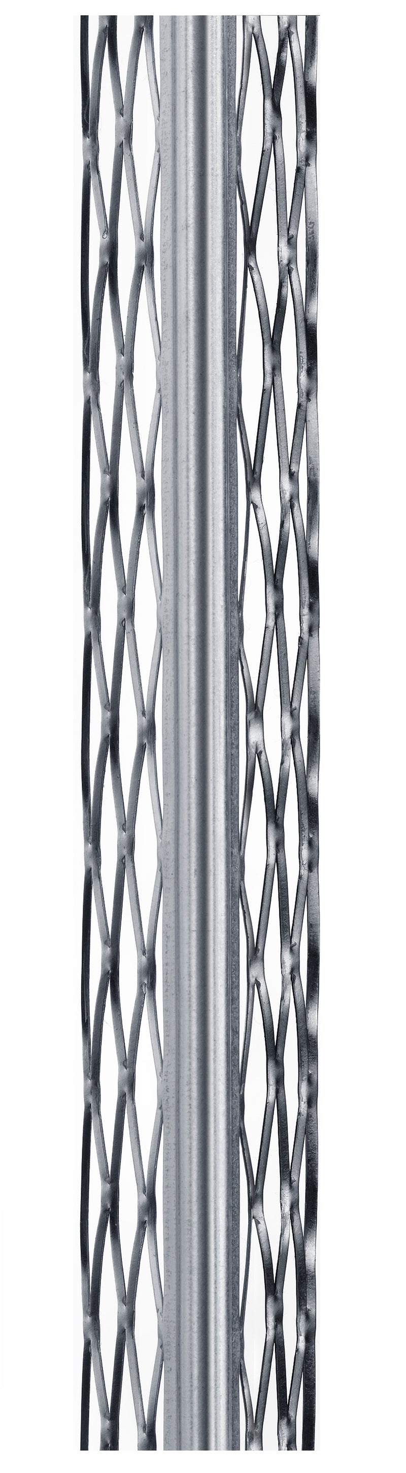 PROTEKTOR 1007Z Nassputzkantenprofil aus verzinktem Stahl, 2,6 m