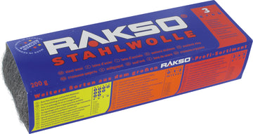 RAKSO Stahlwolle Nr. 5, 200 g (Schleif-Stahlwolle)