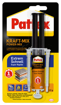 Pattex Kraft-Mix Extrem Schnell 2K-Kleber, für innen