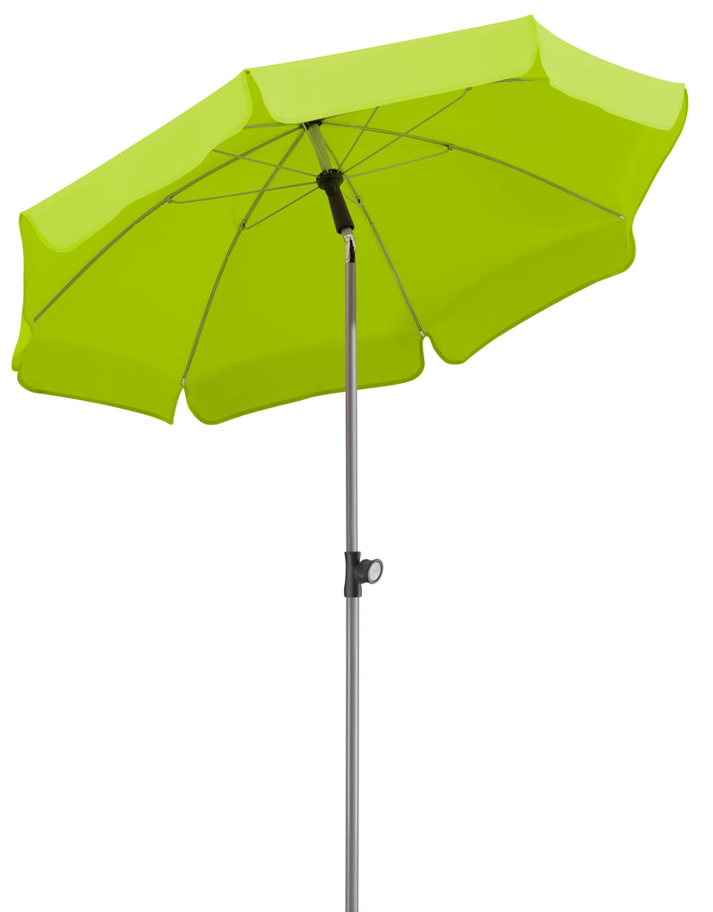 Schneider Schirme Locarno Mittelmastschirm / silbergrau, 150 cm