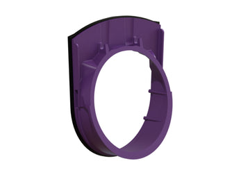 Kessel Einschiebeteil 70242 DN 125/150 mit Dichtung aus Kunststoff, violett