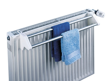 WENKO Heizkörperwäschetrockner Standard Aluminium, ausziehbar 57-104 cm