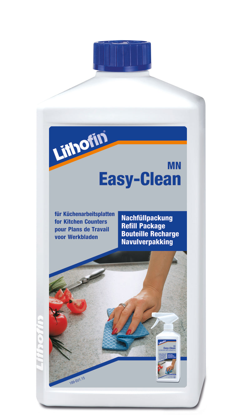 Lithofin MN Easy-Clean Nachfüllflasche, mildalkalischer Reiniger, 1 l