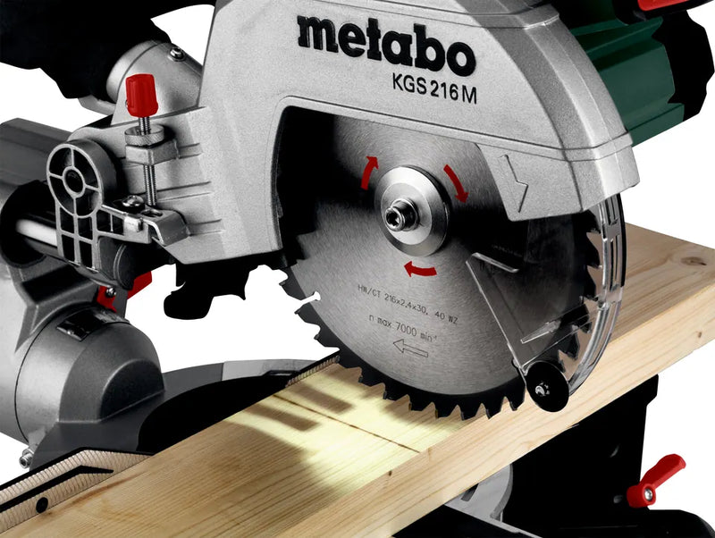 Metabo KGS 216 M Kapp- & Gehrungssäge, 216 mm, 1200 W