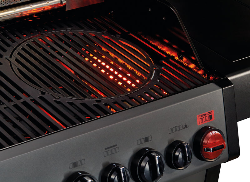 Enders HYDE 3 SIKR Turbo Gas-Standgrill schwarz/grau