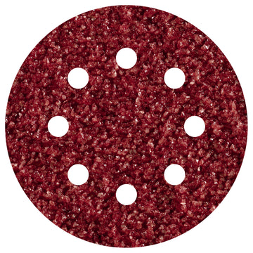 Wolfcraft Haft-Schleifscheiben Fiberscheibe 125 mm, 25 Stück