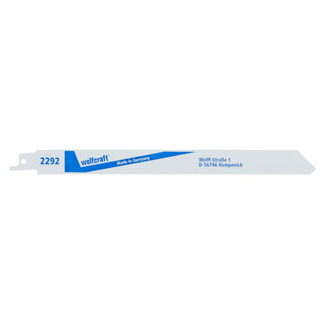 Wolfcraft Fuchsschwanzsägeblatt BIM 230 mm, Bi-Metall (2 Stück)