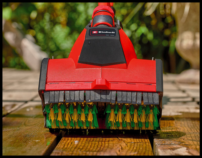 Einhell Oberflächenbürste SOFT für Holz & Kunstrasen, Nylon, 195x115 mm