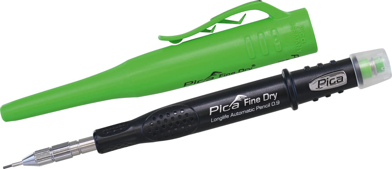 Pica PicaFine Dry Marker mit Mine Ø 0,9 mm (HB) im Köcher