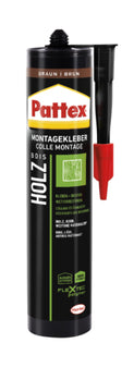Pattex Montagekleber Holz braun 420 g für Innen & Außen