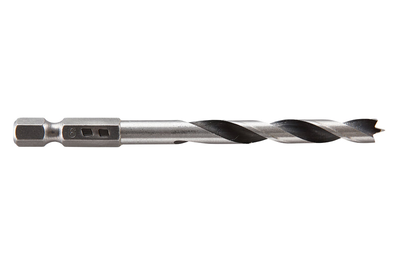 Wolfcraft Holzbohrer CV 6-kant Spiralbohrer