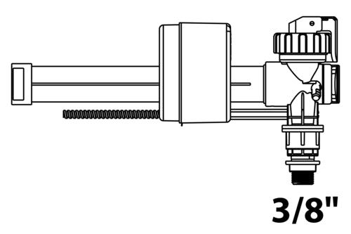 Schütte Universal-Schwimmerventil als Füllventil, 6–9 Liter