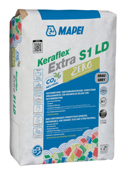 MAPEI Keraflex Extra S1 LD Zero Flexklebemörtel, grau, 20 kg