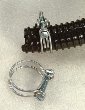 Ubbink Schlauchschellen 20–23 mm (2 Stück), verzinkt