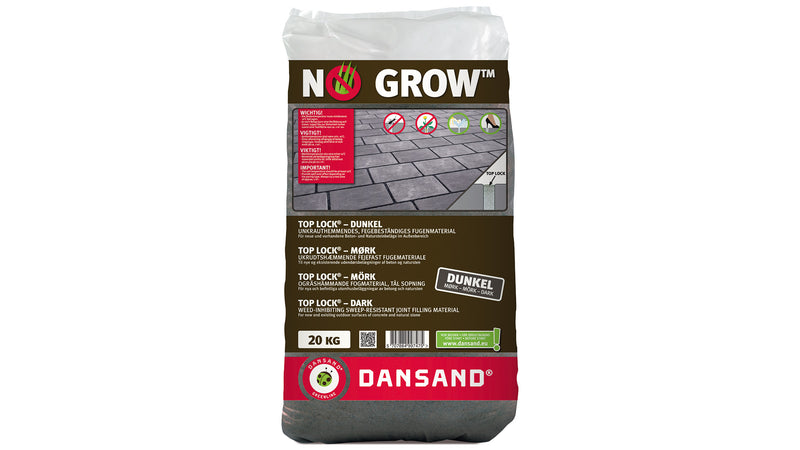Dansand TOP LOCK Fugenmörtel dunkel, 20 kg Sack