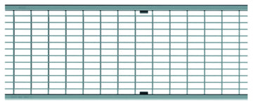 ACO DRAIN® Multiline Maschenrost Q+ Drain, verzinkt, C
