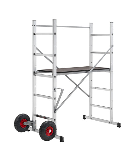 Hailo Hobbystep H3 Aluminium-Gartengerüst als Komplettgerüst