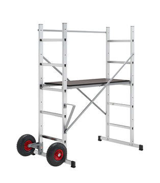 Hailo Hobbystep H3 Aluminium-Gartengerüst als Komplettgerüst