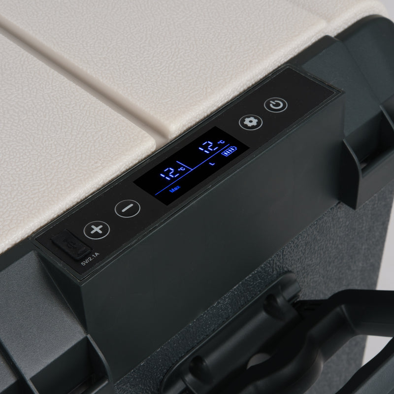 Eurom Double Fred Kompressor-Kühlbox 38L + 13L mit Stecker und Adapter