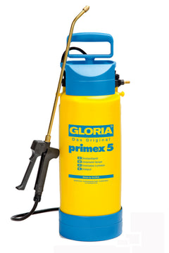GLORIA Drucksprühgerät primex 5 in gelb/blau, 5 l Behälter