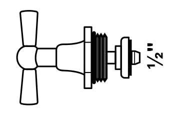 Schütte Knebel-Oberteil, blank