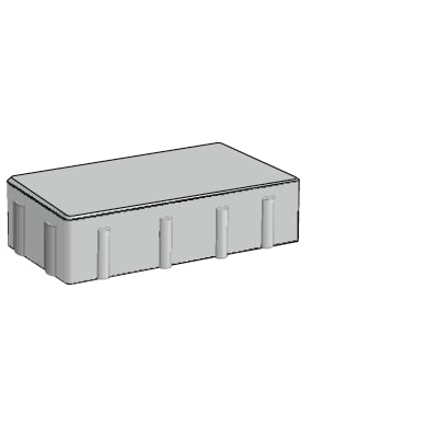 KANN Pflaster La Tierra 30 x 15 x 6 cm, muschel-kalk nuanciert