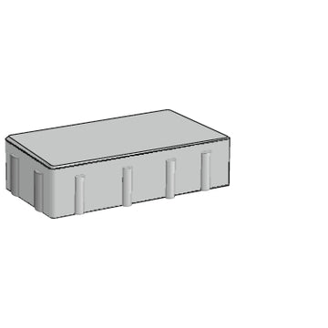 KANN Pflaster La Tierra 30 x 15 x 6 cm, muschel-kalk nuanciert