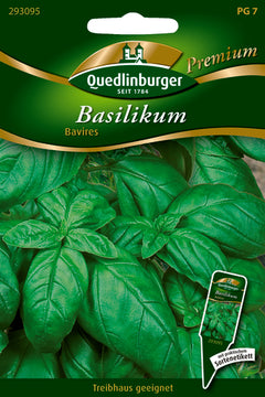 QUEDLINBURGER SAATGUT Bavires PG 7 Premium Basilikum