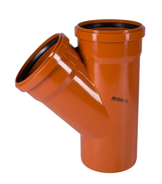 Ostendorf KGEA Einfachabzweig 160/160 orangebraun PVC