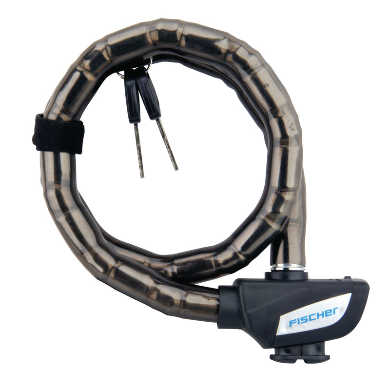 fischer SL6 Gliederschloss, schwarz, 700 mm Länge, 18 mm Ø