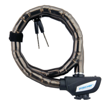 fischer SL6 Gliederschloss, schwarz, 700 mm Länge, 18 mm Ø