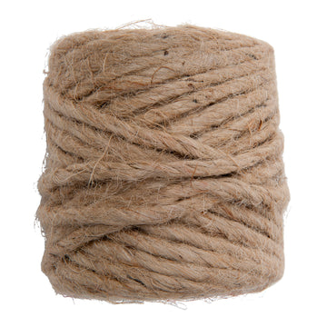 Windhager Jute-Schnur Natur 4 mm als Pflanzenbinder, 50 m Rolle