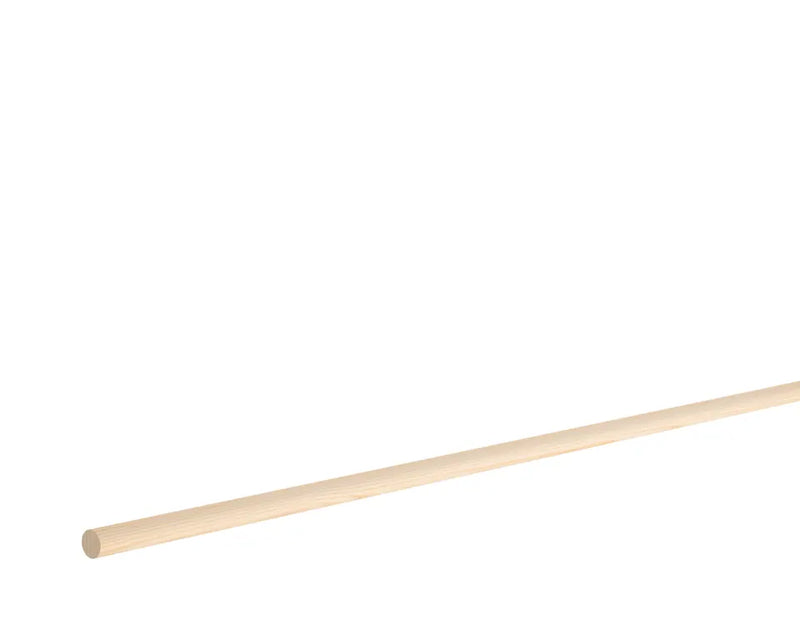 Osmo Rundstab Kiefer astrein, massiv und roh, 2400 mm