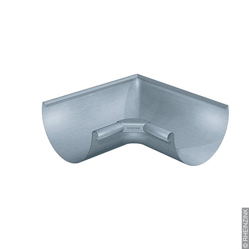 Rheinzink Rinnenwinkel 90° innen VBP blaugrau, 0,7 mm