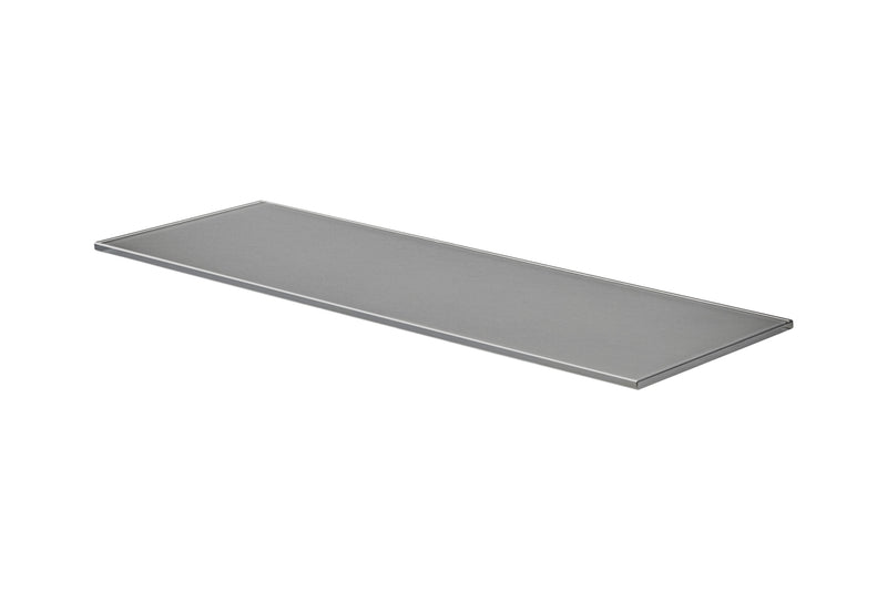 DOLLE GL Square Glasboden grau, 600 x 200 x 8 mm