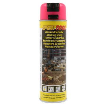 DUPLI-COLOR Markierungsspray SPRAYTOOL leuchtpink, 500 ml