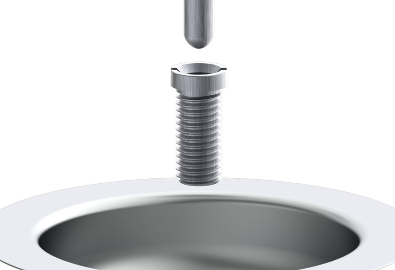 Schütte Hohlschraube M12–28 mm für Exzenter