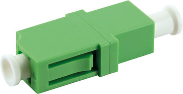 Schwaiger Glasfaser-Verbinder LC Simplex 1fach, Farbe Grün (LC APC)