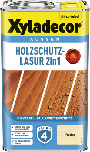 Xyladecor Holzschutzlasur 2in1, l