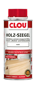 CLOU Holz-Siegel EL matt