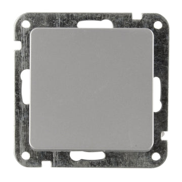UNITEC LE MANS A/W-Schalter Serie 603 silber mit Steckklemmen