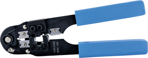 Schwaiger Crimpzange CAT5 für RJ45-Stecker, gerade, Metall/Kunststoff