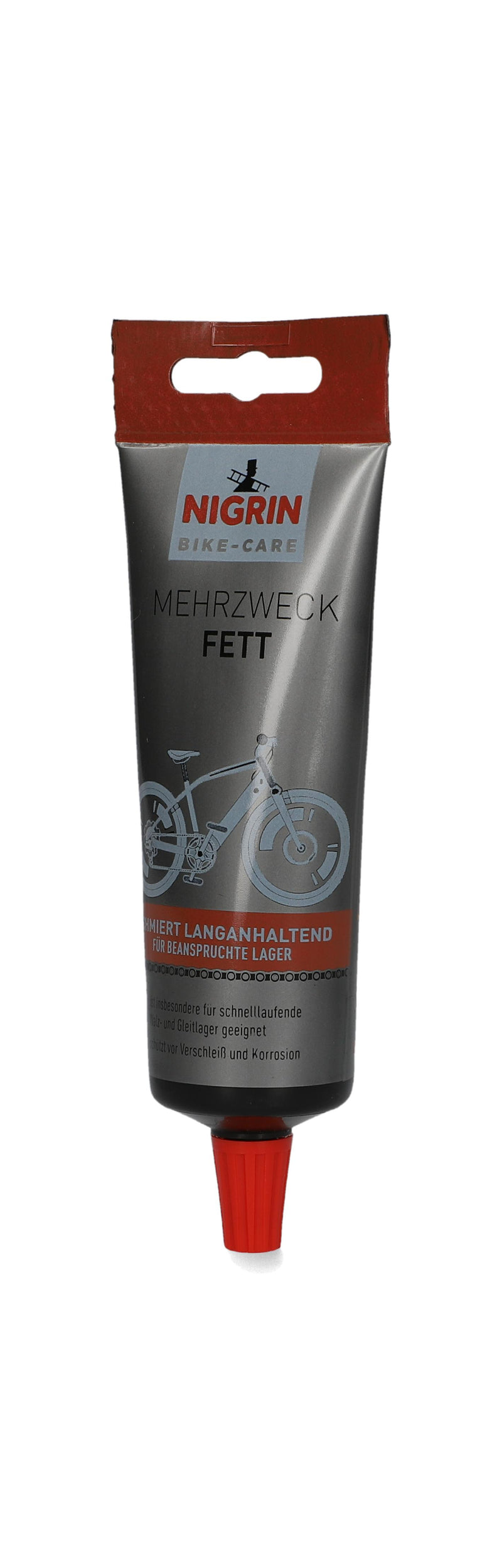 Nigrin Bike-Care Mehrzweckfett für Fahrrad, 125 g